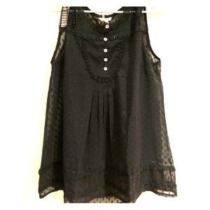Blank sleeveless blouse